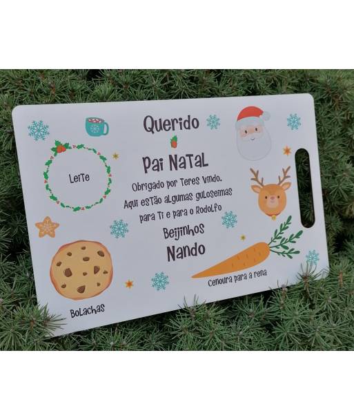 Tabuleiro Guloseimas para o Pai Natal