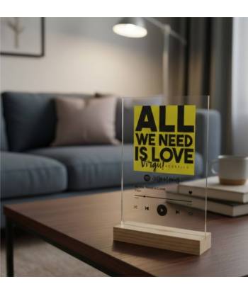 Placa de acrílico Spotify